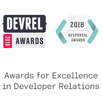 DevRel and DevPortal Awards for Excellence in Developer Relations DevRel and DevPortal Awards for Excellence in Developer Relations logo